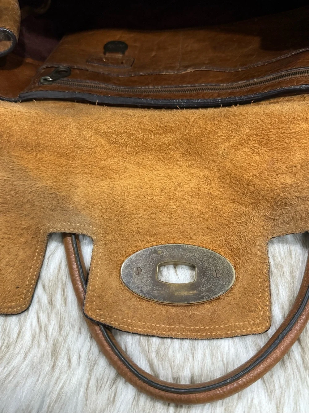 Mulberry Rio Patchwork Bayswater Leather Bag